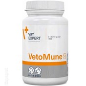 تصویر کپسول تقویت کننده سیستم ایمنی سگ و گربه وت اکسپرت مدل Vetomune تعداد ۶۰ عدد Vet Expert Vetomune for Cats and Dogs 60Capsules