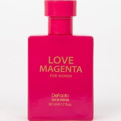 تصویر ادوپرفیوم زنانه دفکتو مدل Love Magenta حجم 50 میلی‌لیتر حجم 50 میل ادکلن زنانه Love Magenta برند دفکتو حجم 50 میل