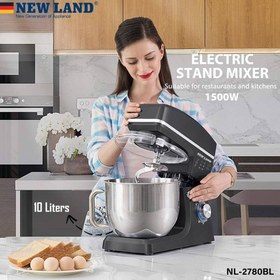 تصویر همزن کاسه دار صنعتی نیولند nl2780 STAND MIXER