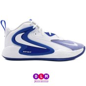 تصویر کفش والیبال هایپرست ۲ رنگ سفید آبی | Hyperset 2 