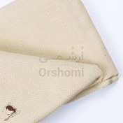 تصویر پارچه 14 کانت کتان نیدل پانچ و شماره دوزی ابعاد 100x100cm 