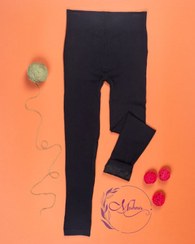 تصویر شلوار مشکی داخل خز کد 171 