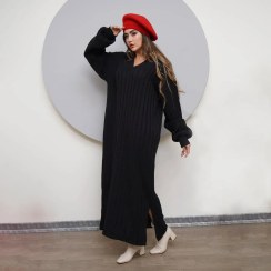 تصویر کفتان بلند مدل کشبافت 100%نخ آکریل کیفیت و بافت فوق العاده