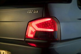 تصویر چراغ عقب پراید 132 طرح کروت pride 132 tail light corvette model