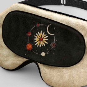 تصویر طرح ماه کد262 برای چشم بند کورال Moon Design for Coral262 Sleep Mask
