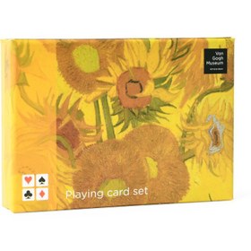 تصویر کارت بازی ونگوگ Van Gogh Playing cards Sunflowers 