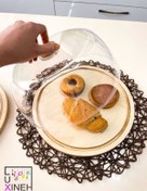 تصویر ظرف کیک گرد 