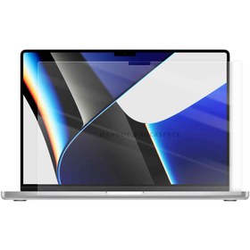 تصویر محافظ صفحه هیدروژل برند راکسپیس و ماهوت مناسب لپ تاپ APPLE macbook pro 16 m1 2021 a2485 