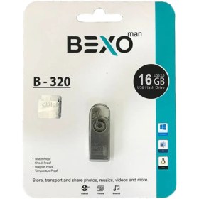 تصویر فلش مموری بکسو مدل B-320 ظرفیت 16 گیگابایت Bexo B-320 Flash Memory 16GB