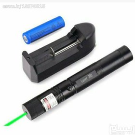 تصویر لیزر سبز مدل 303 Laser pointer 303