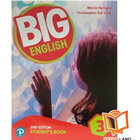 تصویر کتاب بیگ انگلیش 3 ویرایش دوم کتاب Big English 3 2nd Edition