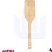 تصویر کفگیر چوبی عروس نوین مدل رابر - 