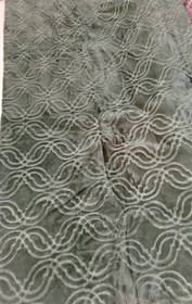 تصویر پتو دو نفره شادیلون مدل ۳۷۹ ساده سبز صدری 