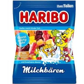 تصویر پاستیل هاریبو خرس های شیری milchebaren آلمان – Haribo 