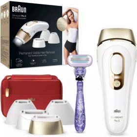 خرید و قیمت موبر Braun IPL Silk-Expert Pro 5 PL5387 آلمان ، ،پالس نور  400000، سنسور Skin Pro 2.0 | ترب