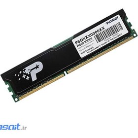 تصویر رم دسکتاپ DDR3 تک کاناله 1333 مگاهرتز CL9 پتریوت ظرفیت 2 گیگابایت استوک 