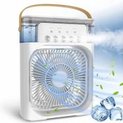 تصویر پنکه مه پاش رومیزی توربو با تایمر 