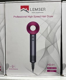 تصویر سشوار لمسر مدل lemser professional high speed hair dryer HD01 