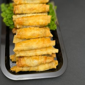 تصویر اسپرینگ رول گوشت و قارچ 