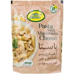 تصویر پاستا قارچ و پنیر سبزان 180 گرمی – آماده، سریع و خوش طعم Sabzan Mushroom & Cheese Pasta 180g – Quick- Ready and Delicious