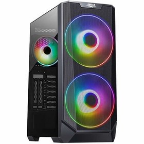 تصویر سیستم گیمینگ Core i3 12100F با حافظه ۱۶ گیگابایت و SSD ۲۵۶ گیگابایت و HDD ۱ ترابایت و کارت گرافیک ۸ گیگابایت 