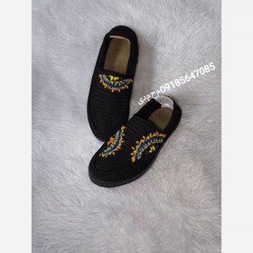 تصویر گیوه طرح خورشید 