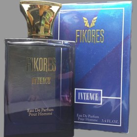 تصویر ادوپرفیوم مردانه اینتنس 100میل فیکورس Fikores Intence Eau De Parfum For Men 100ml