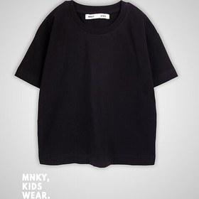 تصویر تیشرت مشکی ساده 