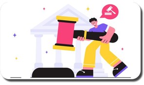 تصویر دانلود وکتورهای حرفه‌ای برای وکیل و مشاوران حقوقی – ابزارهای گرافیکی کامل برای وکیل حرفه‌ای 