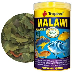 تصویر غذا ماهی مالاوی تروپیکال 250 میل Malawi Flakes Tropical 