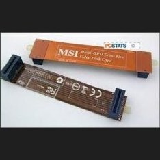 تصویر کابل اتصال گرافیک ام اس آی مدل MSI MULTI – GPU CROSS FIRE VIDEO LINK CARD 