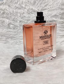 تصویر عطر ادکلن زنانه ایو سن لوران بلک اپیوم فراگرنس ورد مارکویی کالکشن کد 109 (Fragrance World YSL Black Opium) حجم 100 میل 