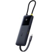 تصویر هاب USB باسئوس مدل BS-OH168 با ۶ پورت 