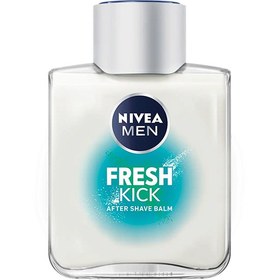 تصویر افترشیو بالم نیوا نعنایی Nivea Men مدل FRESH KICK میل 100 Nivea Fresh Kick After Shave Balm 100Ml