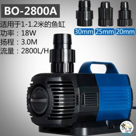 تصویر واتر پمپ BO-2800A سوبو Sobo submersible Pump WP-2800A