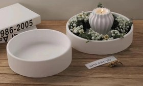 تصویر ظرف پذیرایی سنگ مصنوعی 