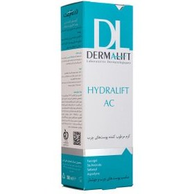 تصویر کرم مرطوب کننده درمالیفت مدل Hydralift Ac مناسب پوست چرب حجم 50 میلی لیتر 