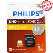 تصویر رم میکروPHILIPS 95MB A1 V30 32G 