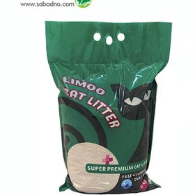 تصویر خاک گربه لیمو سوپر پرمیوم پلاس 8 کیلویی (سبز) 