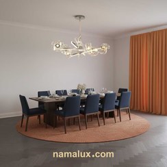 تصویر لوستر شاخه ای مدل 8870 