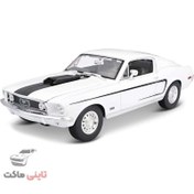 تصویر ماکت ماشین فورد موستانگ GT Cobra Jet 1968 برند مایستو 
