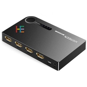 تصویر سوییچ 3 پورت 1×3 HDMI یوگرین مدل 40234 