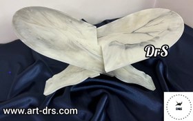 تصویر رحل طرح مرمر سفید 