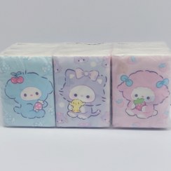 تصویر دستمال کاغذی جیبی فانتزی 9عددی 