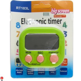 تصویر کرنومتر رنگ سبز 