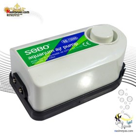 تصویر پمپ هوای آکواریوم sb-12000 سوبو SOBO Air Pump SB-12000