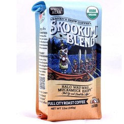 تصویر قهوه راونز برو اسککوم بلند 340 گرمی – Ravens Brew Skookum Blend Coffee 340g 