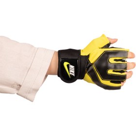 تصویر دستکش بدنسازی چرم مردانه کد 1304018 gloves 01304006