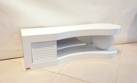 تصویر میز تلویزیون - مدل OL140 سفید 