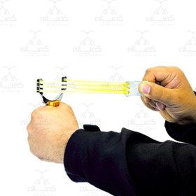 تصویر تیرکمان فلزی سه کش 